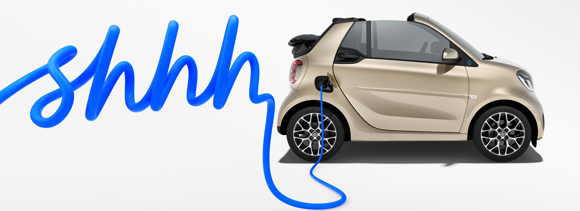 Smart Cabrio Imagebild shhh - leise