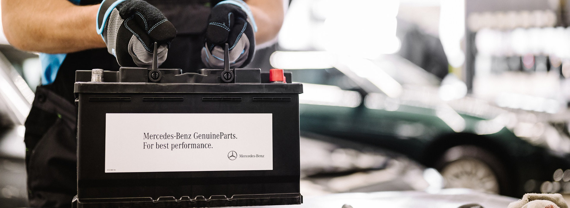 Mercedes-Benz-Originalteile-Batterie