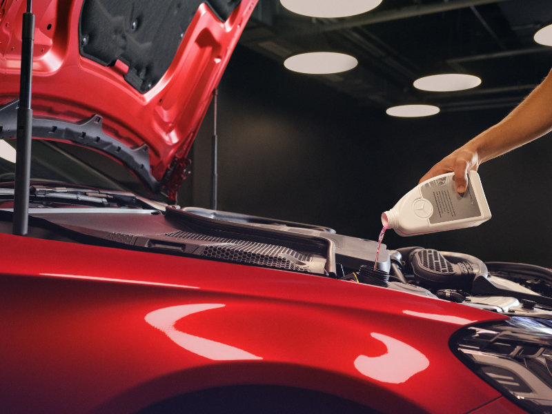 Mercedes-Benz Service Ölwechsel Mercedes-Benz Service Ölwechsel